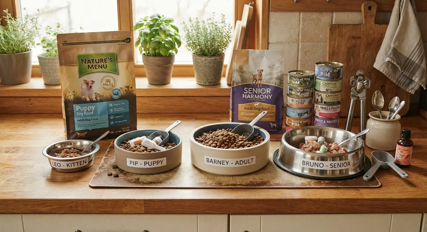 Pet Nutrition From the First Bowl to the Senior Years