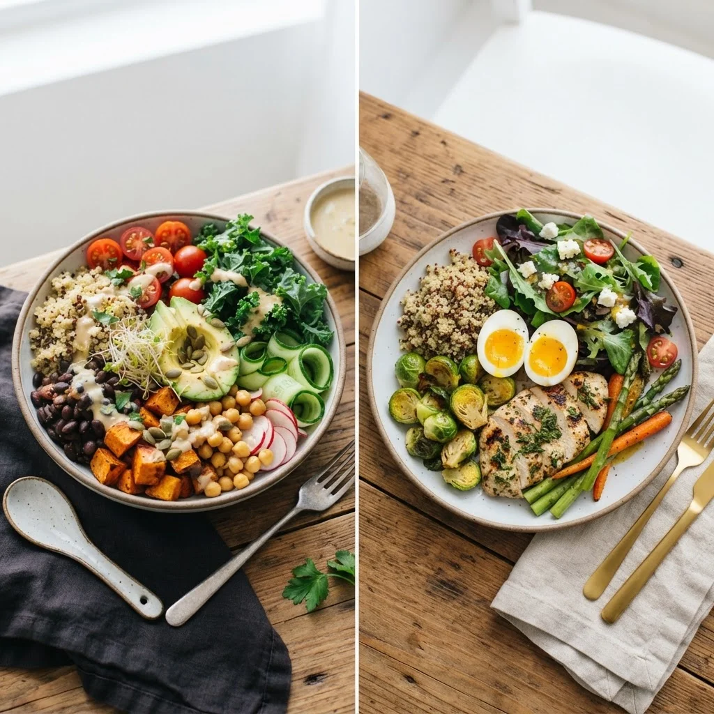 Plant-Based Eating vs. Omnivorous Diets: What Nutrition Science Actually Shows