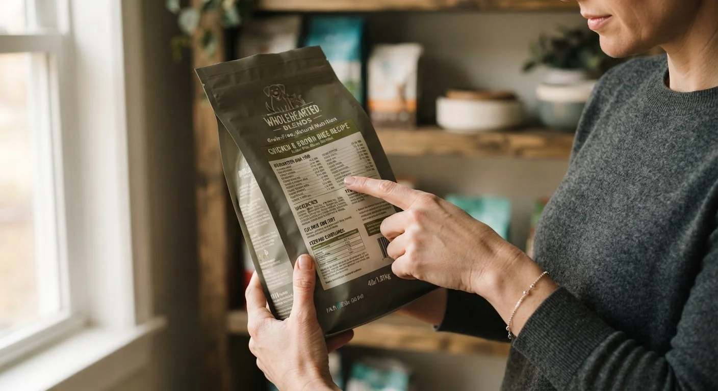 Reading a Pet Food Label Without Getting Lost in the Fine Print