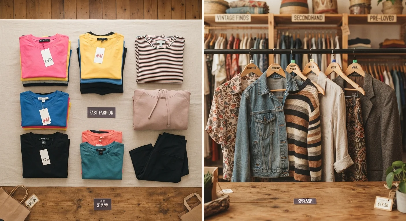 Secondhand vs. Fast Fashion: Weighing the Real Trade-Offs