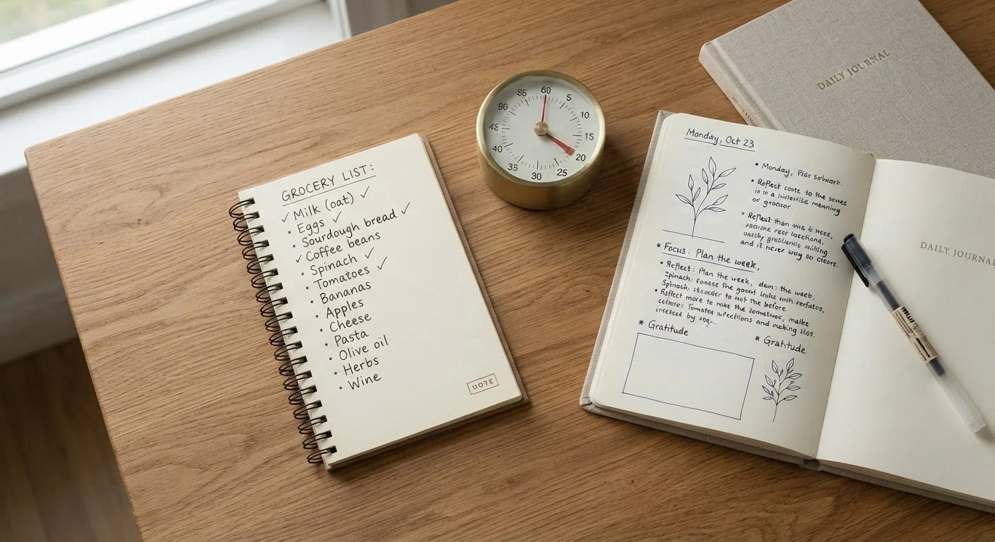 Shopping Lists, Waiting Periods, and Spend Journals: Which Habits Actually Work
