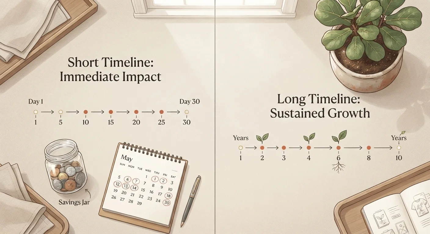 Short-Term vs. Long-Term Savings Goals: Matching Your Strategy to Your Timeline