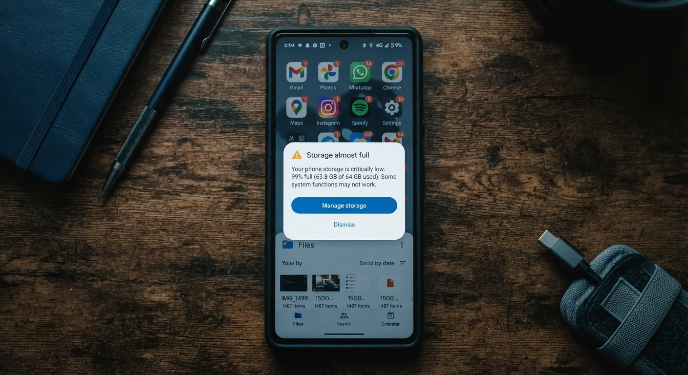 Storage Full: Why Your Phone Fills Up Faster Than You'd Expect