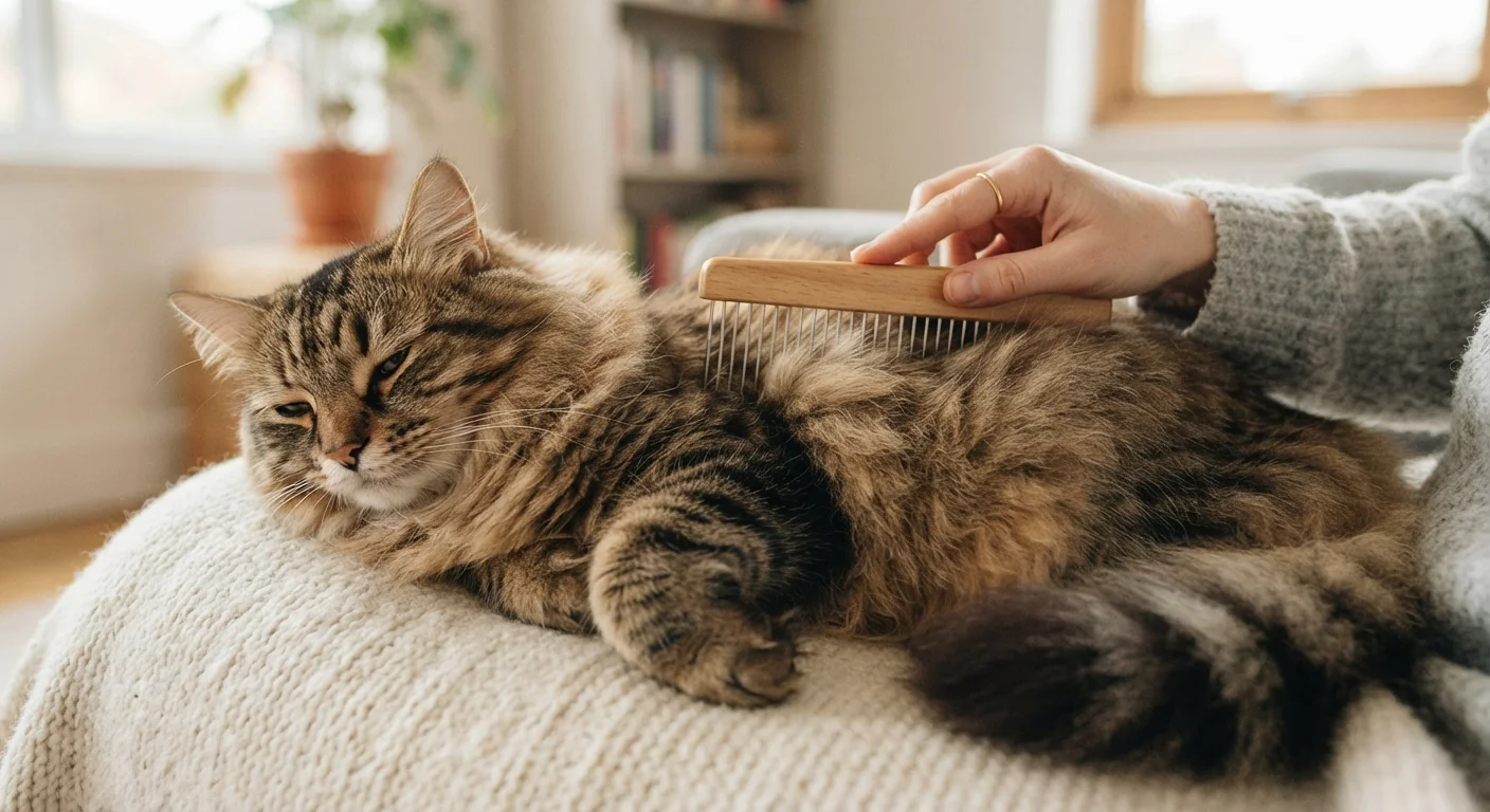 The Everyday Grooming Habits That Keep Long-Haired Cats Mat-Free