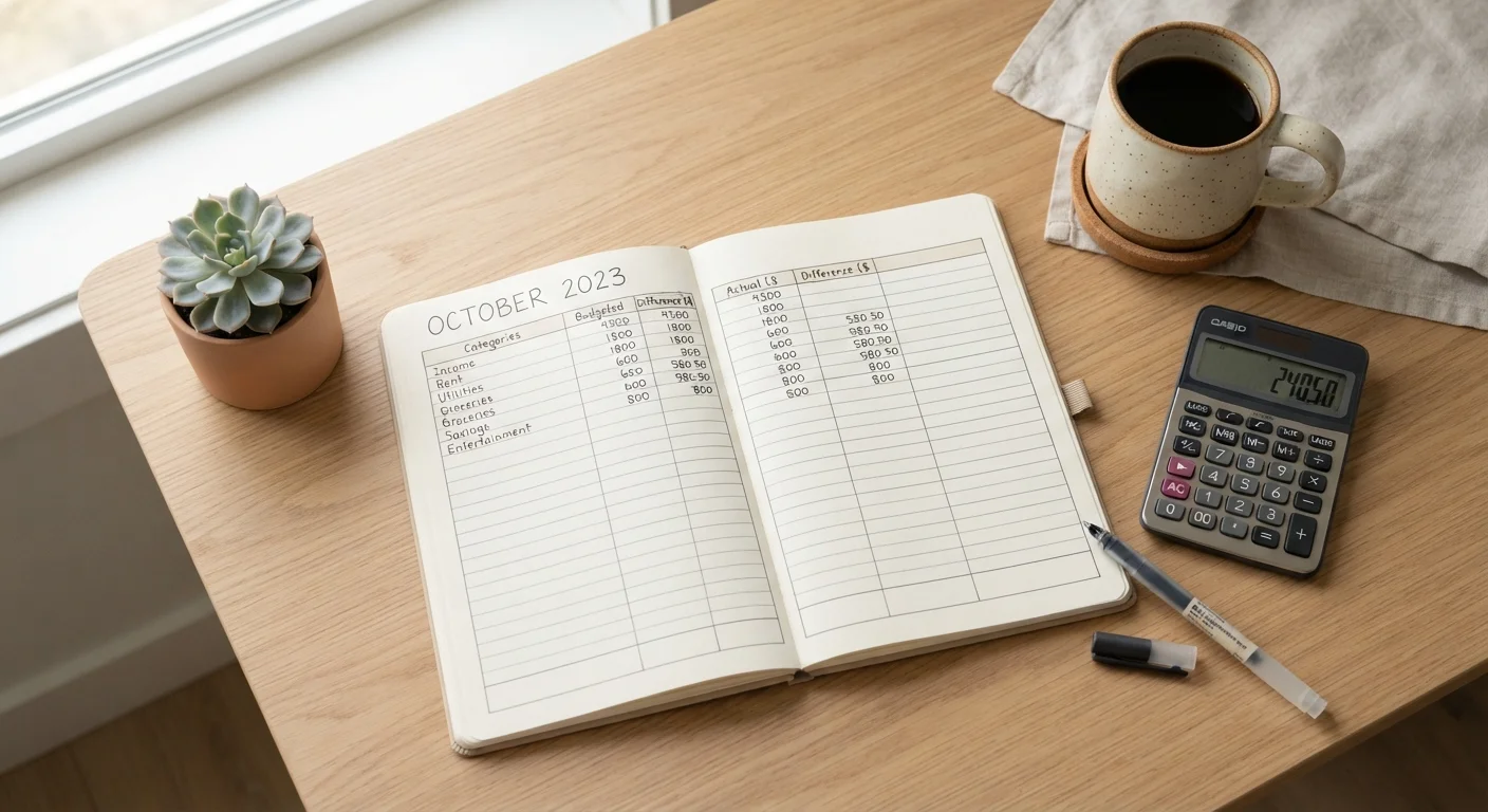 The Monthly Budget Reset: A Step-by-Step Review Checklist