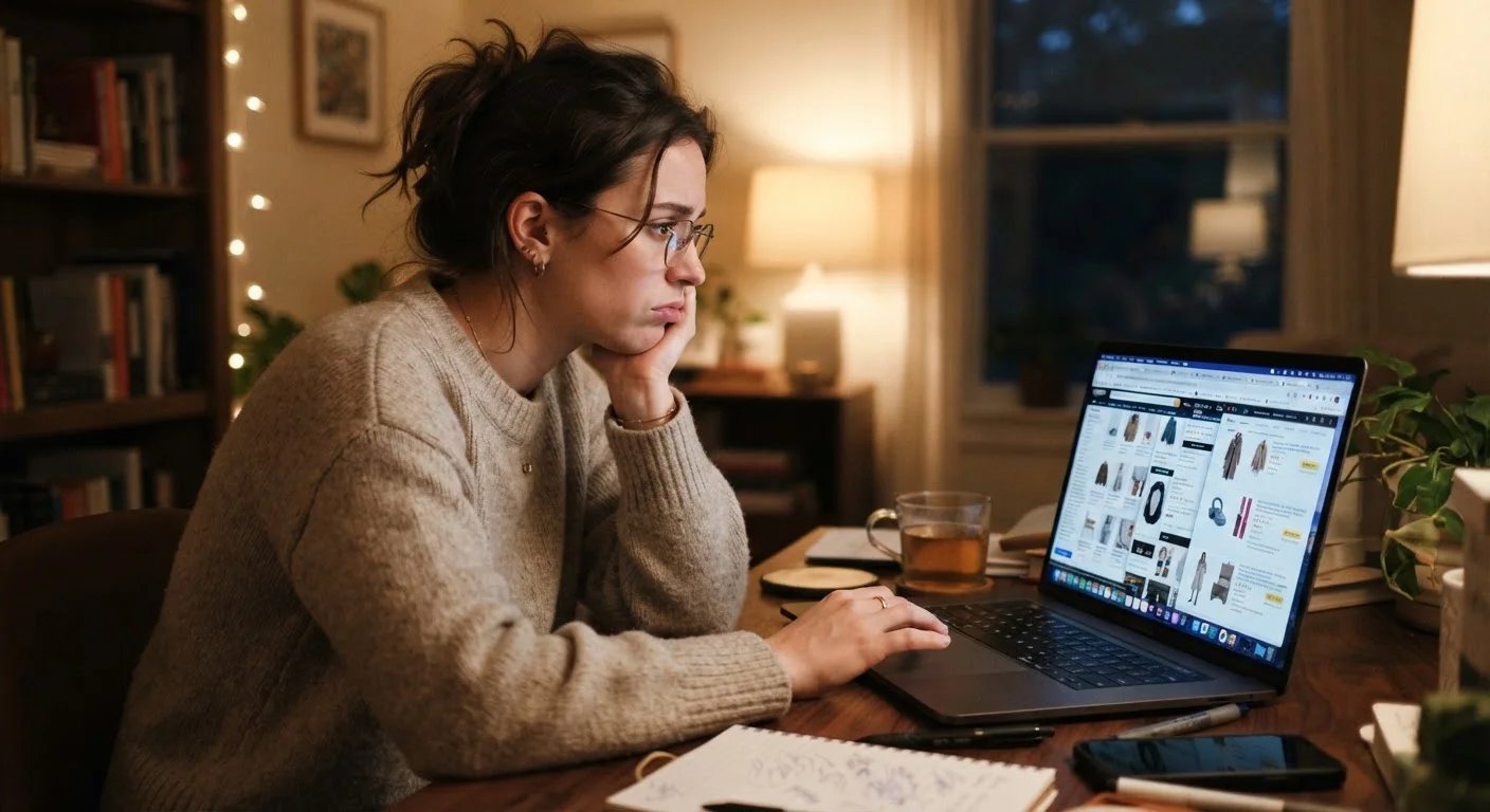 Thinking Patterns That Trap Shoppers in Endless Browsing Loops