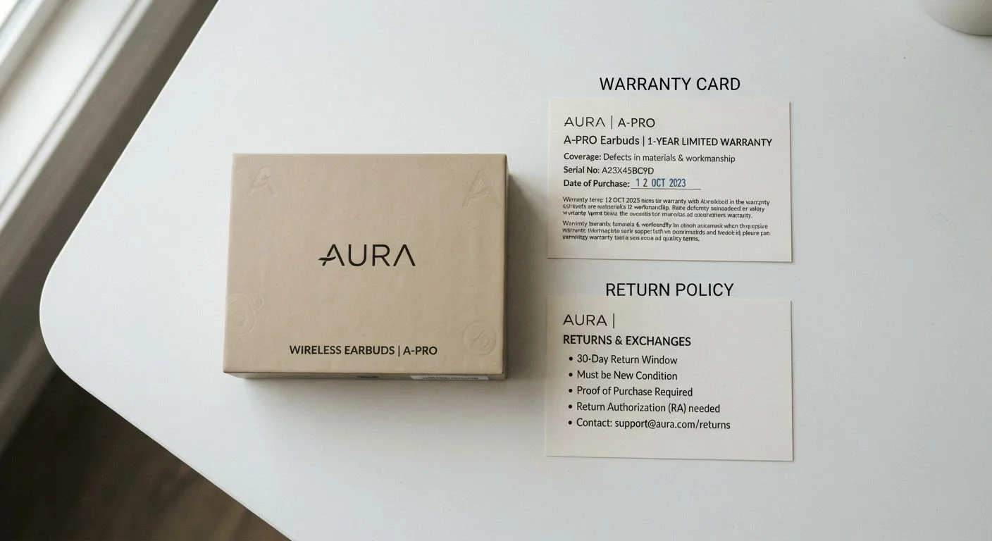 Warranties, Return Policies, and Guarantees as Indicators of Manufacturer Confidence